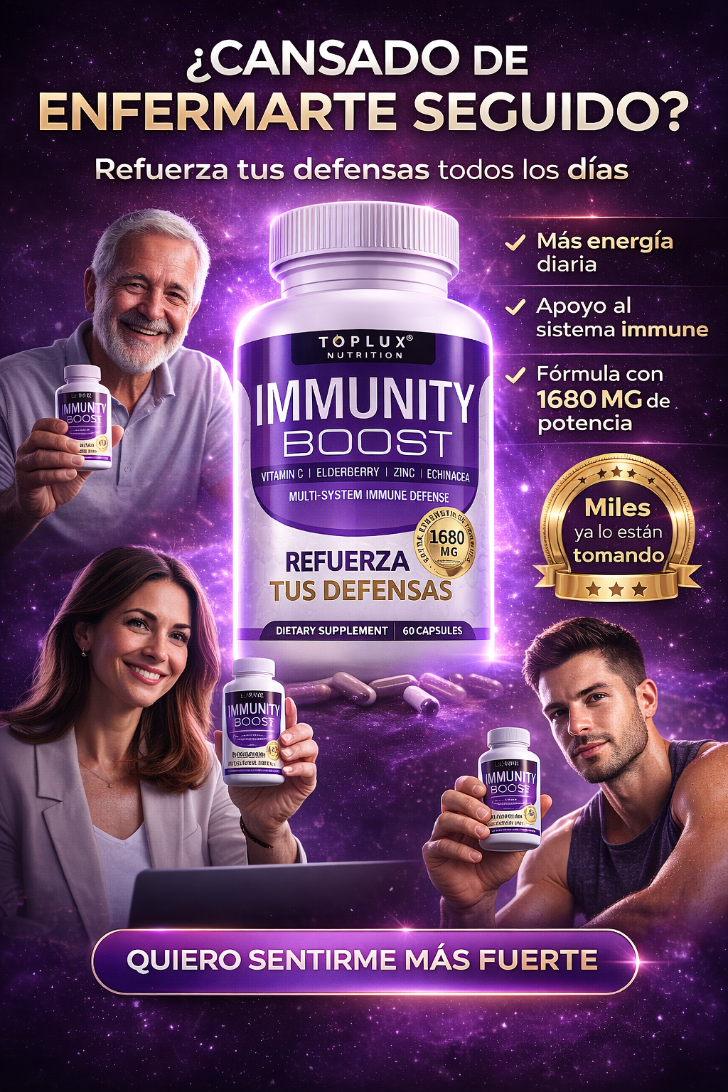 REFUERZO INMUNOLÓGICO - Más defensas y más tranquilidad